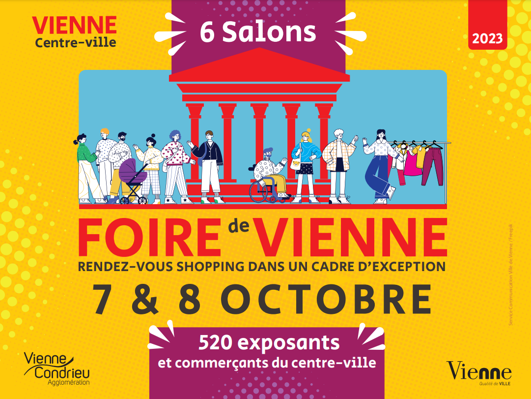 Foire de Vienne les 7 et 8 octobre 2023